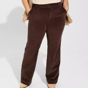 Torrid 20R Brown Corduroy Pants